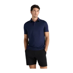 Flowknit Breeze Performance Polo Solid Deep Navy