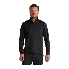 Flowknit Performance Half-Zip Black