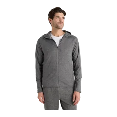 Flowknit Performance Zip Hoodie Heather Grey