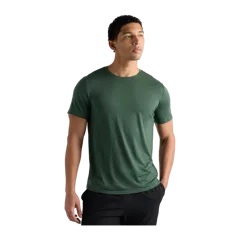 100% Merino Wool All-Season Short Sleeve Base Layer Tee Green