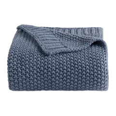 Cotton Fisherman Throw Mineral
