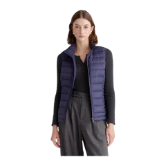 Lightweight Down Packable Puffer Vest Navy