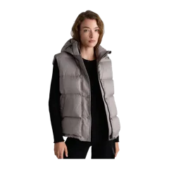Responsible Down Puffer Vest Morel Grey