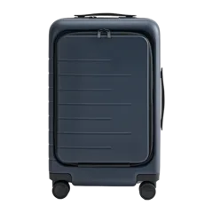 Front Pocket Carry-On Suitcase Navy