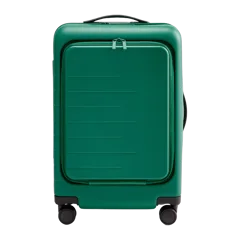 Front Pocket Carry-On Suitcase Emerald Jungle