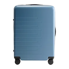 Expandable Medium Check-In Suitcase Blue