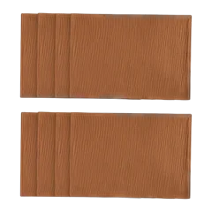Organic Cotton Gauze Placemats (Set of 8) Terracotta