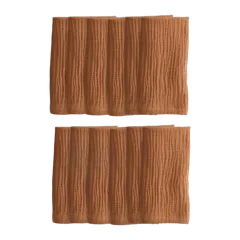 Organic Cotton Gauze Napkins, Set of 12 Terracotta