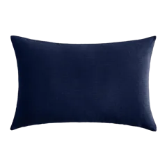 Corduroy Cotton Velvet Pillow Cover Navy