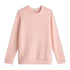 SuperSoft Fleece Sweatshirt Crystal Pink