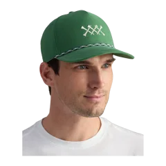 Golf Rope Hat in Fern Green