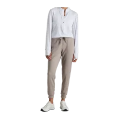 Flowknit Mid-Rise Joggers Heather Morel Grey