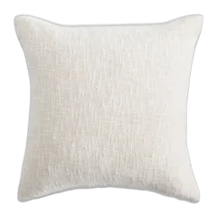 Cotton Slub Pillow Cover Cream