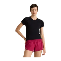 Seamless Waist-Length Tee Black
