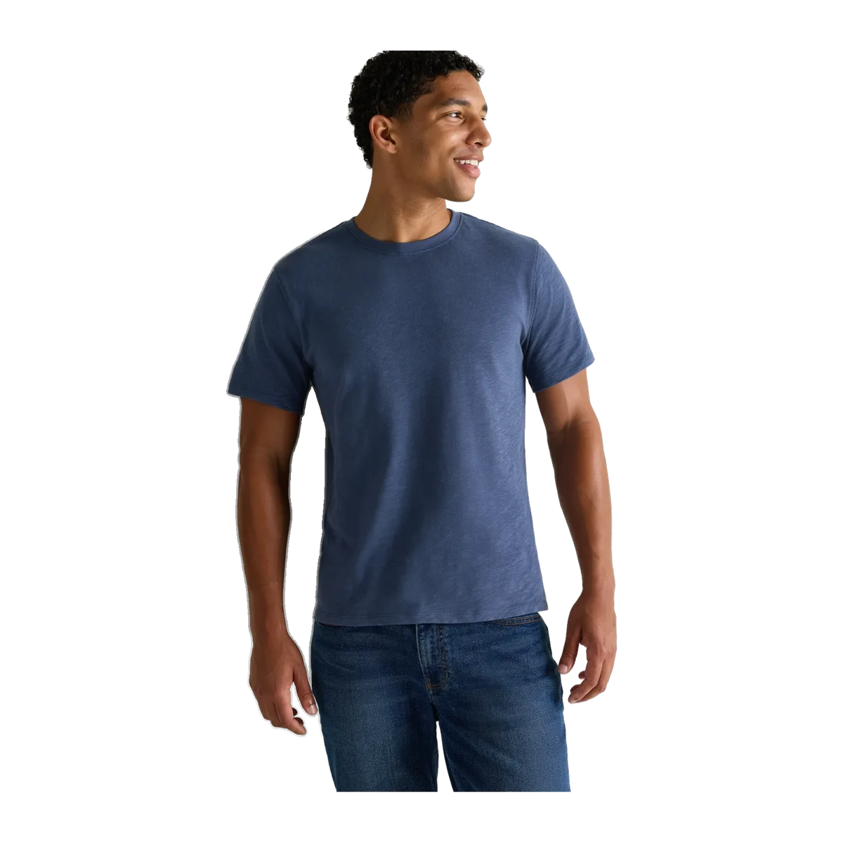 100% Organic Cotton Slub Crewneck Tee
