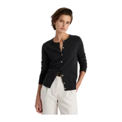 Mongolian Cashmere Cardigan Sweater Heather Charcoal
