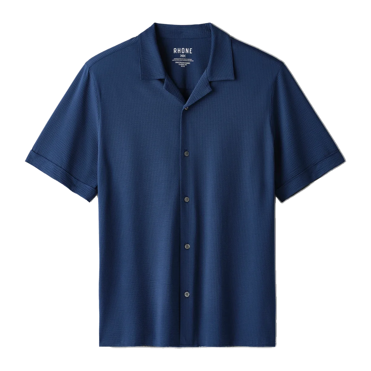 Commuter® Seersucker Camp Collar Shirt - Classic