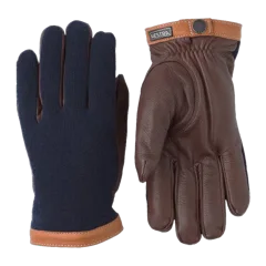 Hestra Deerskin Wool Tricot Glove