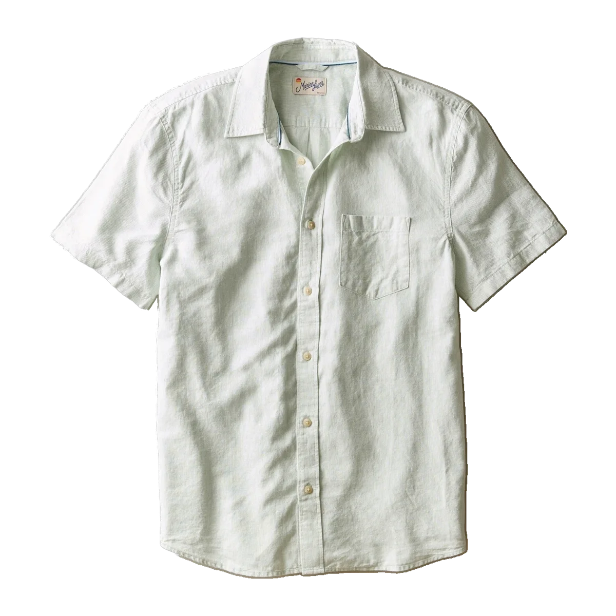 Marine Layer Better-Than-Linen Short Sleeve Shirt