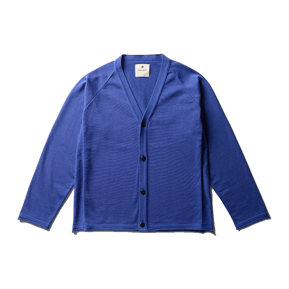 Snow Peak Water-Repellent Knit Cardigan