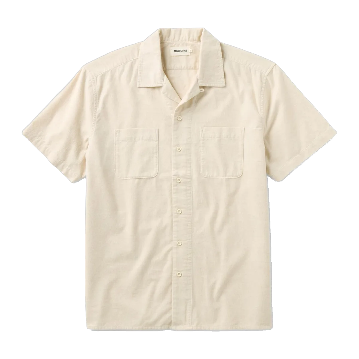 The Conrad Shirt in Heather Oat Pincord