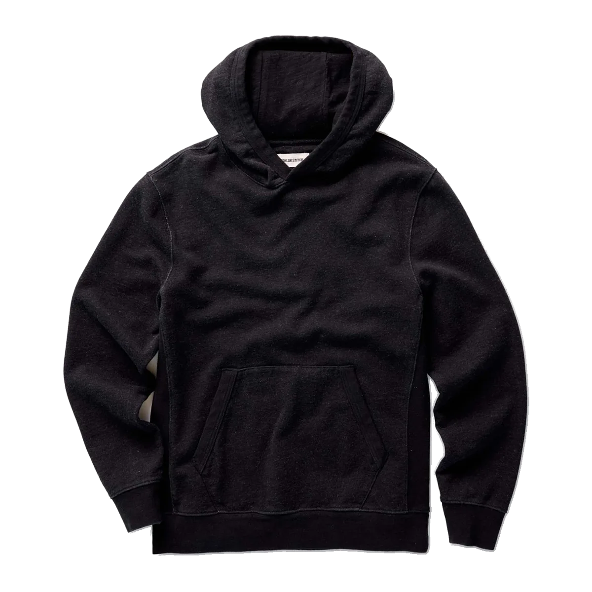 The Sunset Hoodie in Black Indigo Terry
