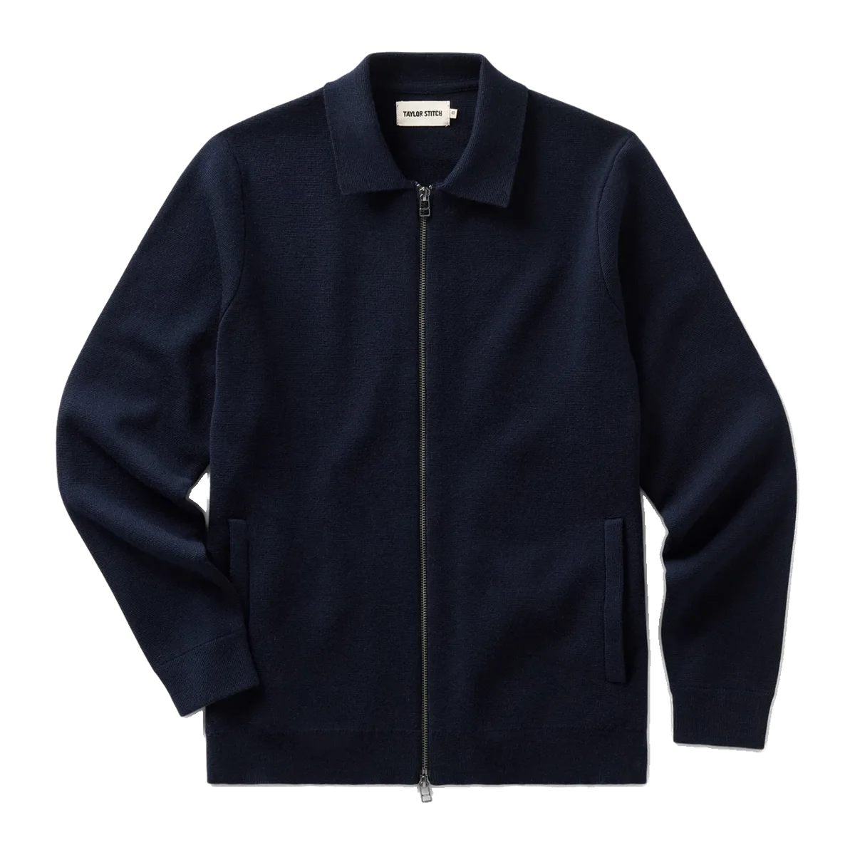 The Portola Sweater Jacket in Midnight Merino