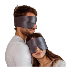 Silk Sleep Eye Mask - Moonlight Shadow