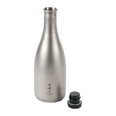 Titanium Sake Bottle