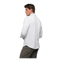 AO Long Sleeve Button Up | White Signature-Fit PYCA Pro®