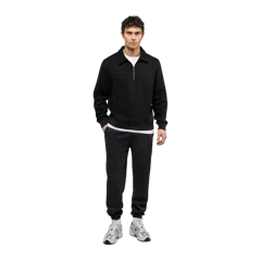 Divine Fleece Q-Zip | Black Classic-fit