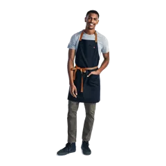 The Essential Denim Apron - Abalone Black Denim