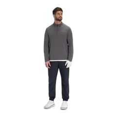 1/4 ZIP MOCK JACKET