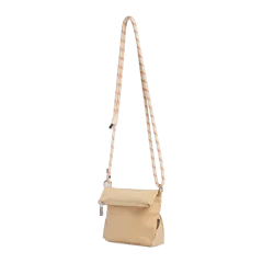 THE MAHÉ ADJUSTABLE ROPE CROSSBODY BAG / SAND