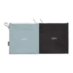 THE DOUBLE TAKE MAGNETIC ZIPPER POUCH / WET/DRY