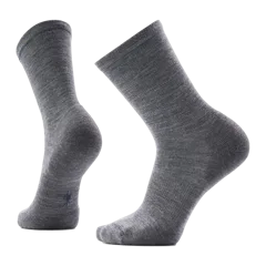 Everyday Solid Rib Crew Socks