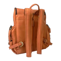 Explorer Leather Laptop Backpack