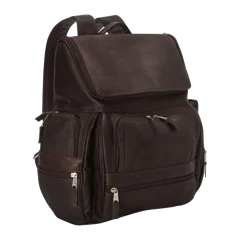 Explorer Leather Laptop Backpack