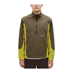 Off-Race Light Fleece Half-Zip - Moss Green