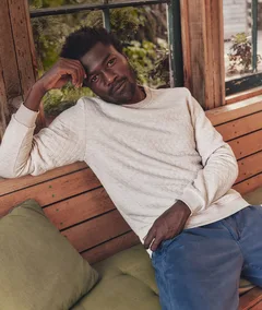 Men's Corbet Quilted Crewneck