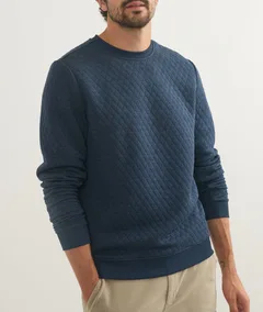 Men's Corbet Quilted Crewneck