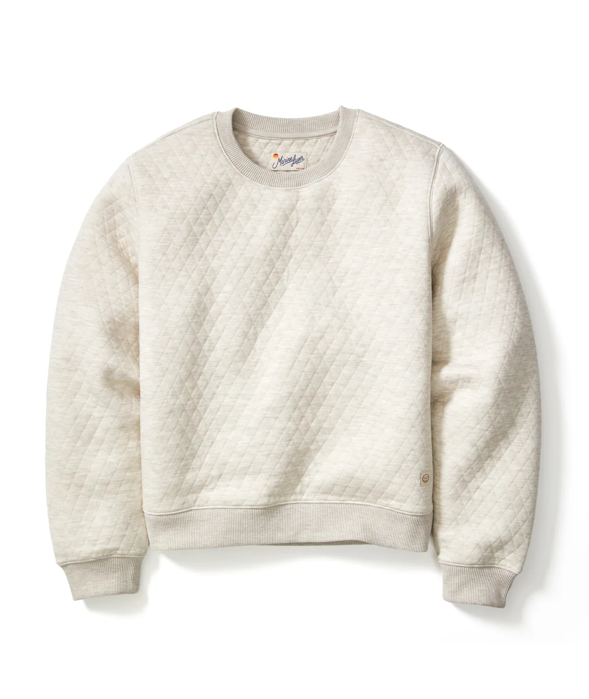 Marine Layer Women's Corbet Quilted Crewneck