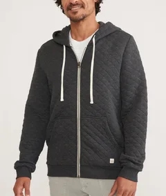 Men's Corbet Quilted Full Zip Hoodie